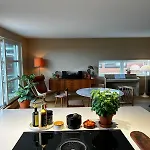 Sunset Penthouse With A Large Terrace & Fjord View