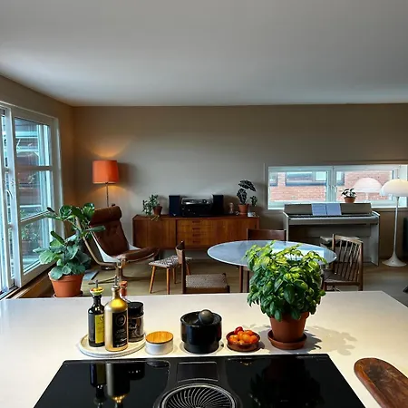 Sunset Penthouse With A Large Terrace & Fjord View