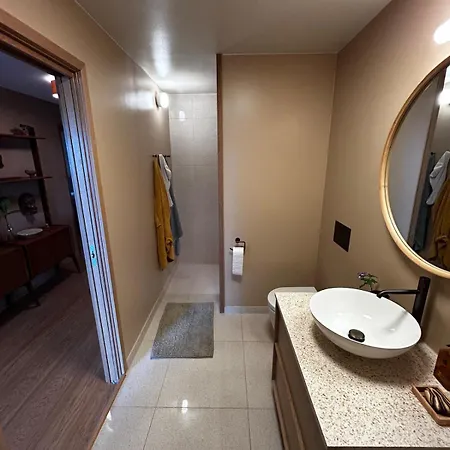 דירה Sunset Penthouse With A Large Terrace & Fjord View סנדנס